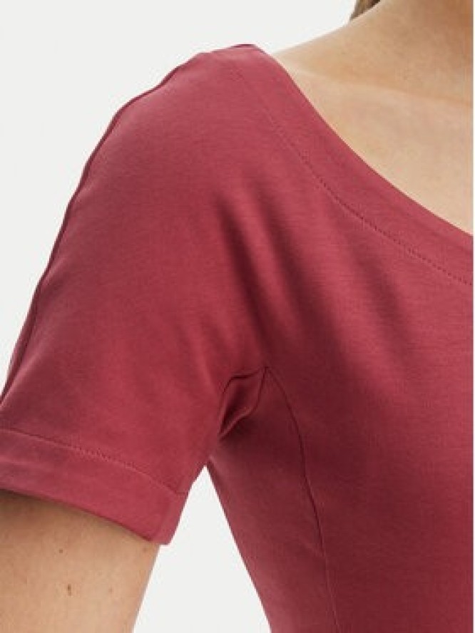 Weekend Max Mara T-Shirt Multig 2615941122 Czerwony Regular Fit