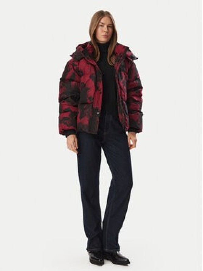 KARL LAGERFELD Kurtka zimowa B3W15002 Czerwony Regular Fit