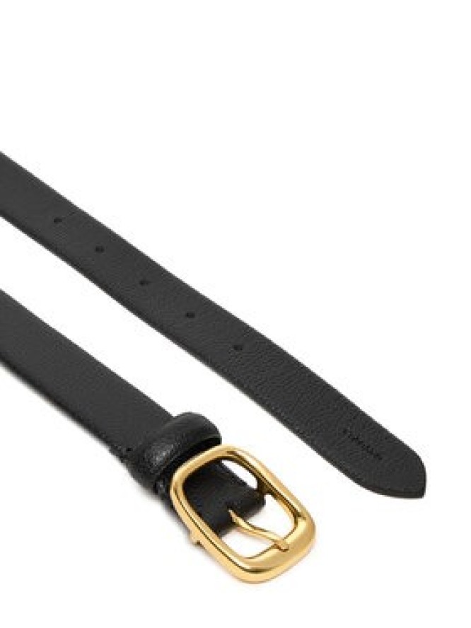 Calvin Klein Pasek Damski Chuncky Bukle Caviar LV04F7023G Czarny