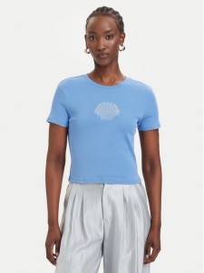 ONLY T-Shirt Kira 15346419 Niebieski Regular Fit