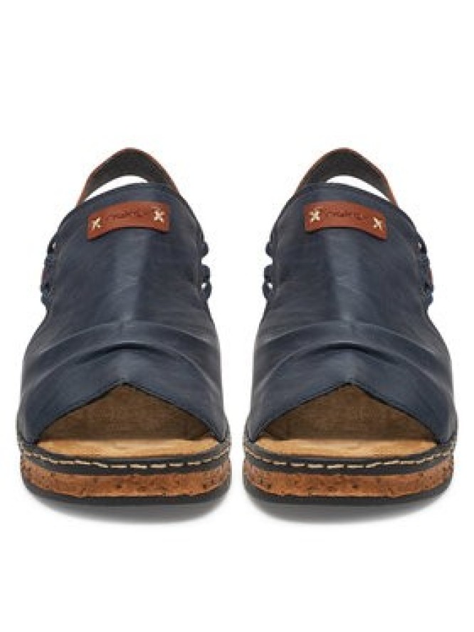 Rieker Sandały CEO-62962-14 Granatowy