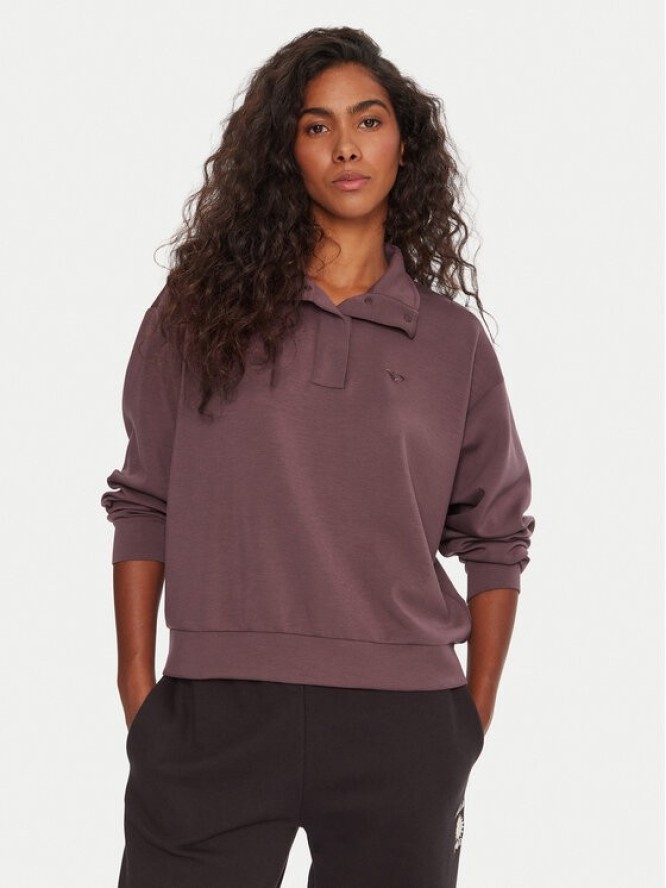 Roxy Bluza Rise & Vibe Sweet ERJFT05012 Fioletowy Relaxed Fit