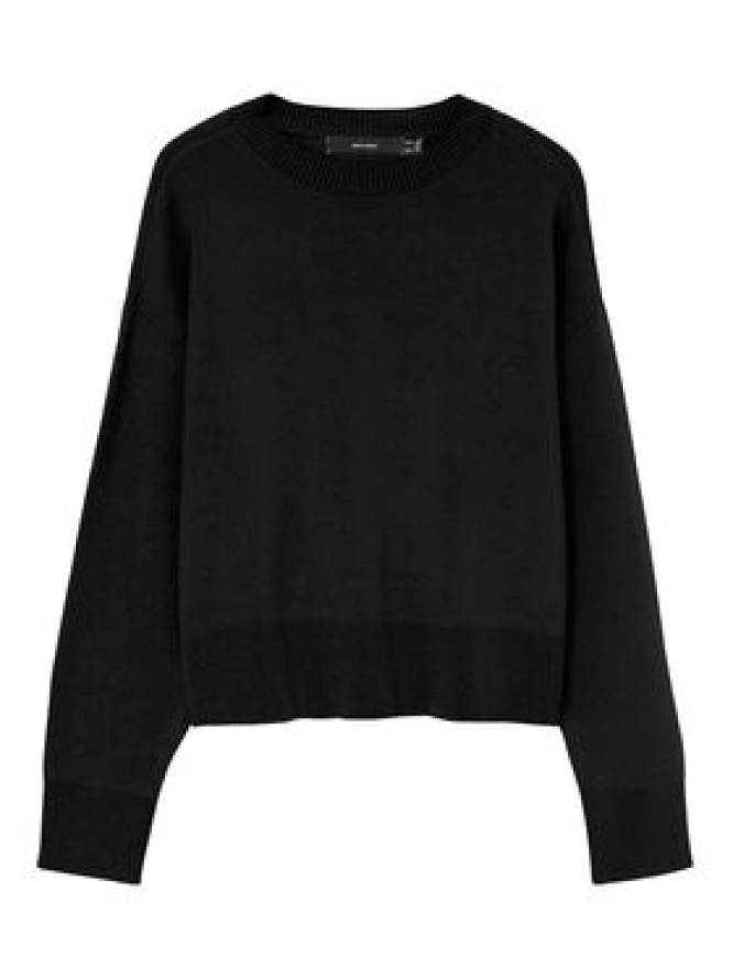 Vero Moda Sweter Gold Art 10332206 Czarny Regular Fit