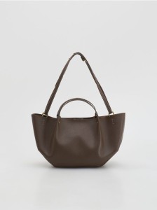 Torebka shopper - brązowy