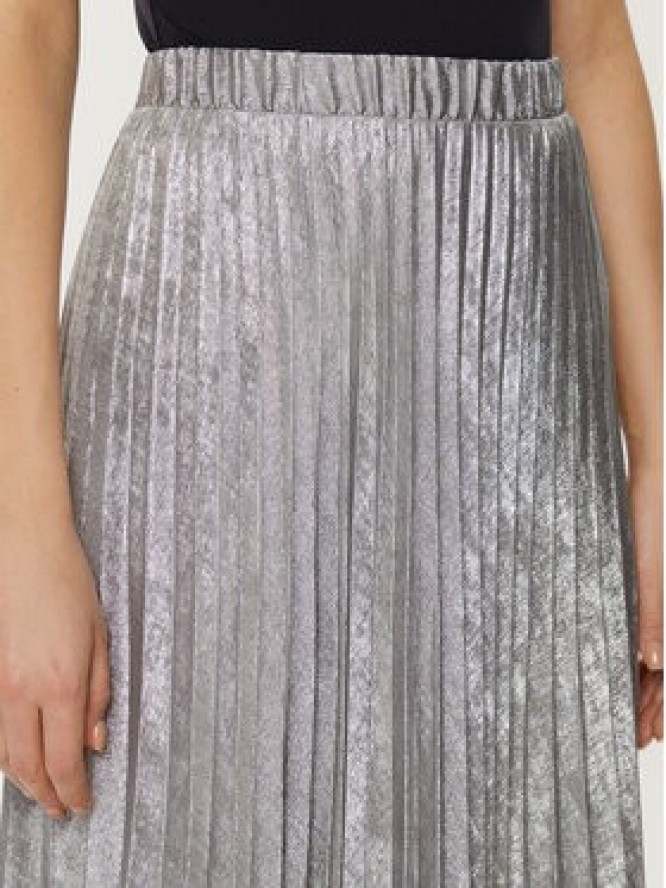Gap Spódnica plisowana 587128-00 Srebrny Regular Fit