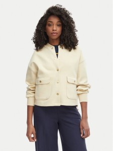 Tommy Hilfiger Kurtka przejściowa WW0WW48730 Beżowy jasny Relaxed Fit