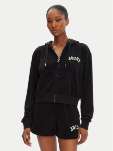 Juicy Couture Bluza Nala JCWAS125321 Czarny Oversize