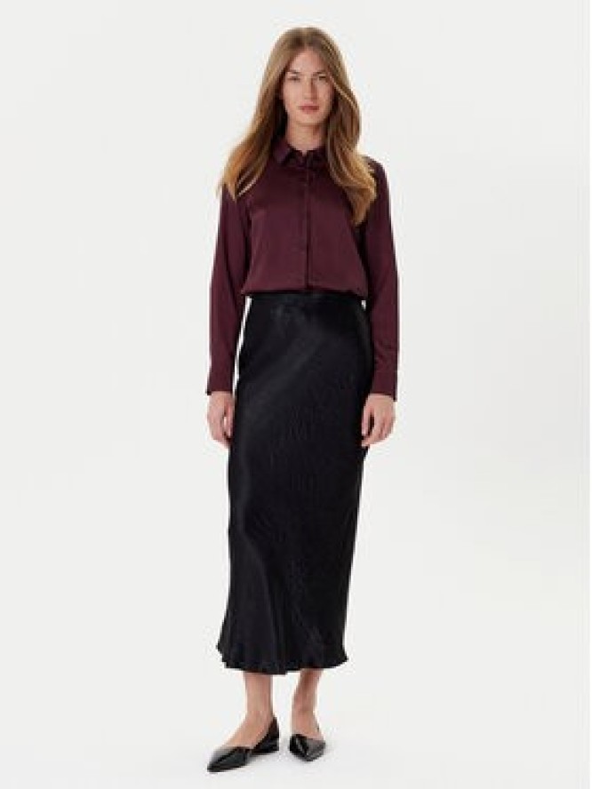 Marella Spódnica midi Pomez 2525106041 Czarny Regular Fit