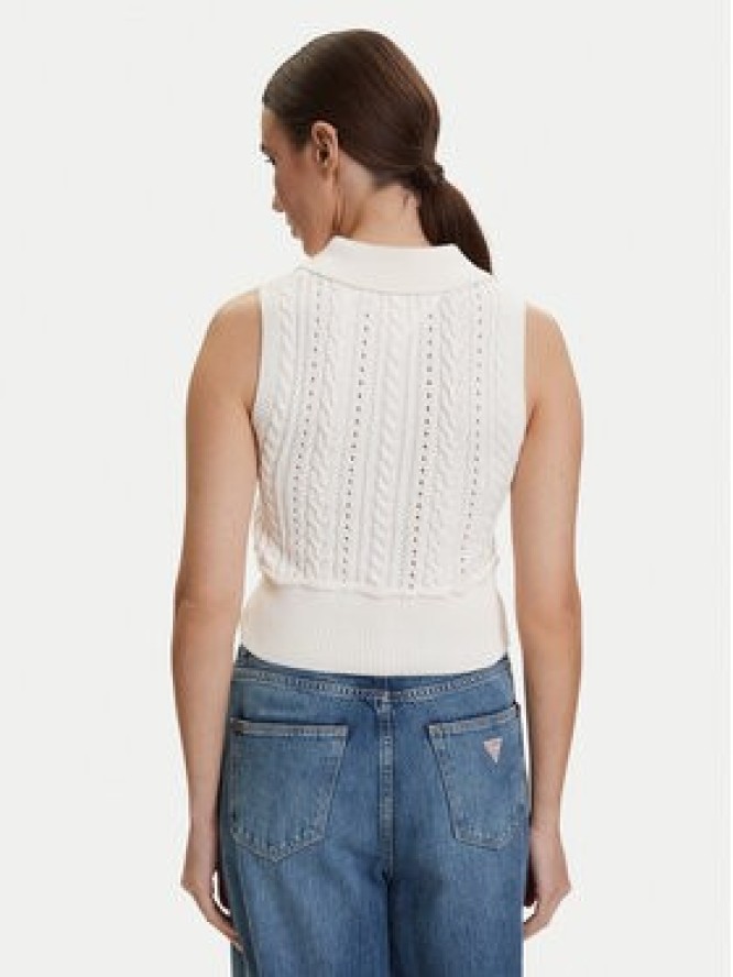 Tommy Jeans Sweter DW0DW22318 Biały Regular Fit