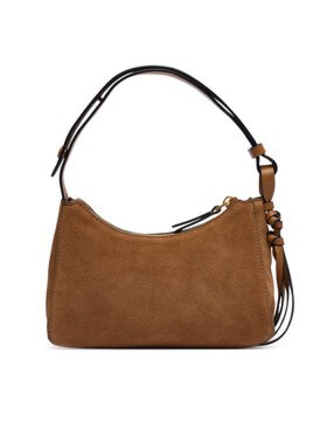Tommy Hilfiger Torebka Th Statement Mini Should Bag Sue AW0AW18823 Brązowy