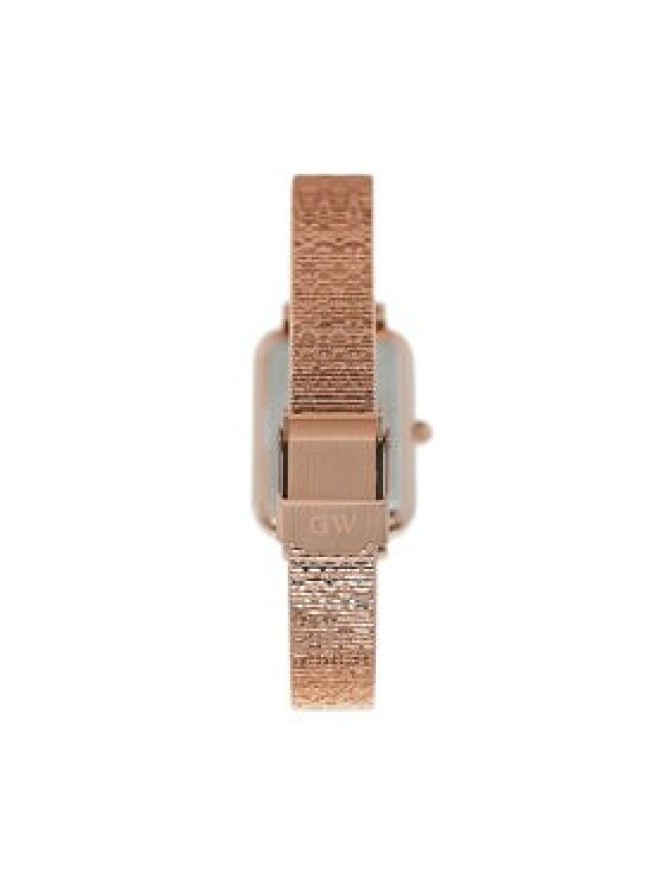Daniel Wellington Zegarek Quadro Lumine Pressed Piano DW00100579 Złoty