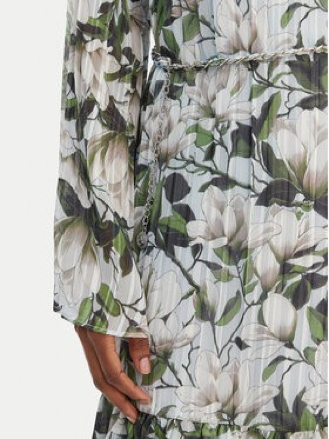 Guess Sukienka codzienna W6RK37 WJ712 Zielony Regular Fit