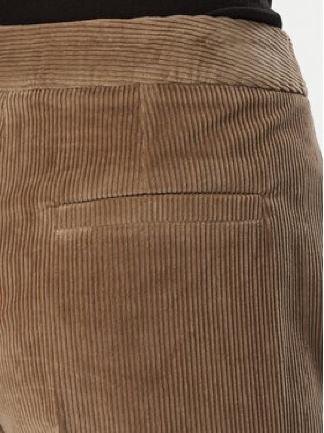 Marella Spodnie materiałowe Etre 2623136062 Brązowy jasny Wide Leg