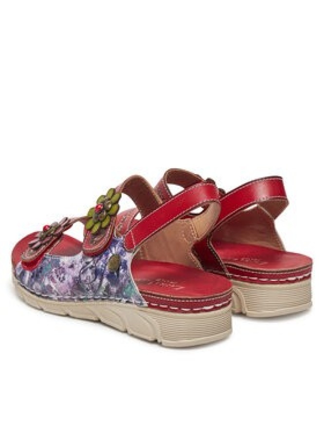 Laura Vita Sandały Dorry 16 Czerwony