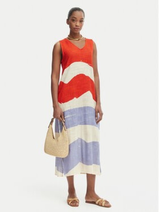 Iconique Sukienka letnia Casey IC26-081 Kolorowy Relaxed Fit