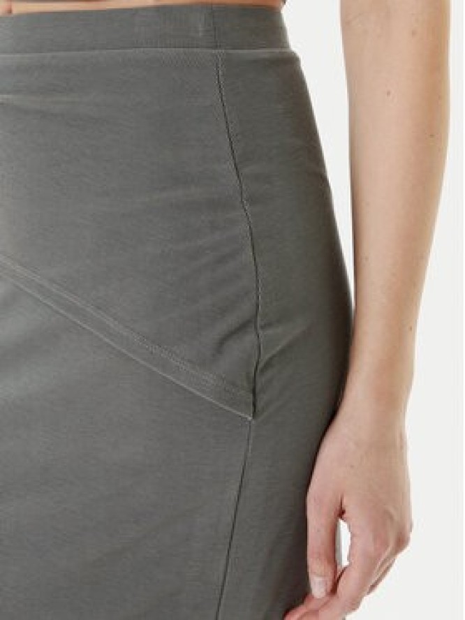 Guess Spódnica mini W5YD64 KAQL2 Zielony Regular Fit