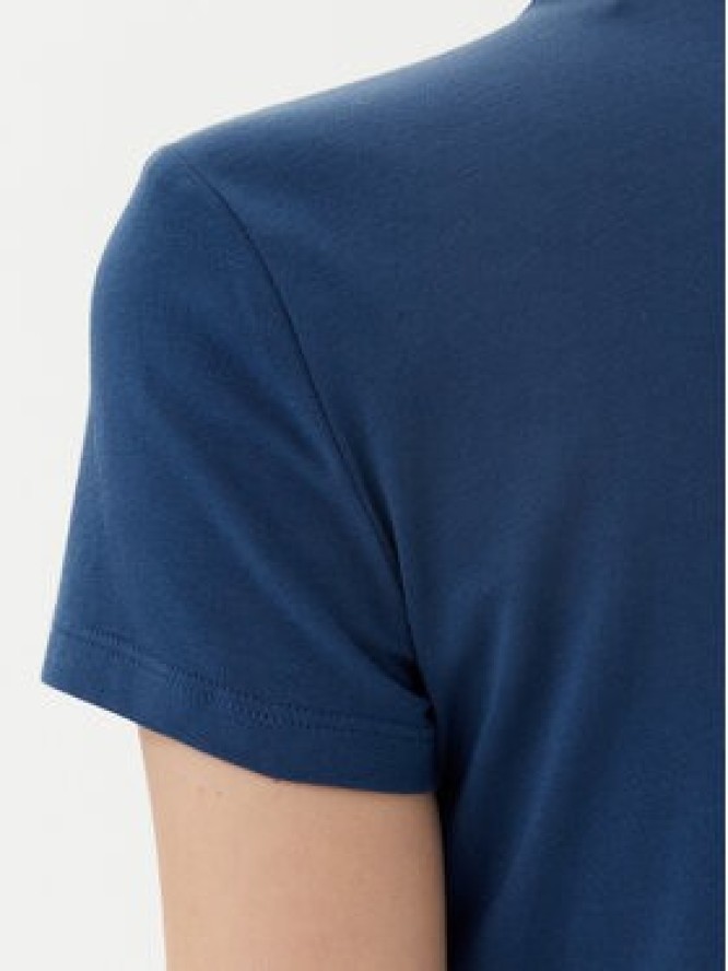 Guess T-Shirt W4BI26 J1314 Granatowy Slim Fit