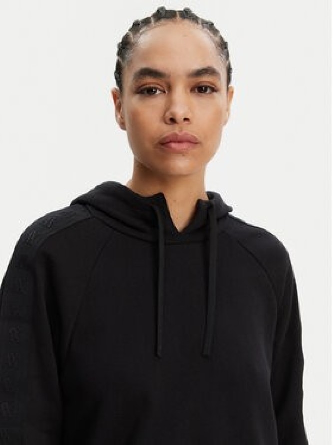 Armani Exchange Sukienka dzianinowa XW000501 AF12804 UC001 Czarny Relaxed Fit