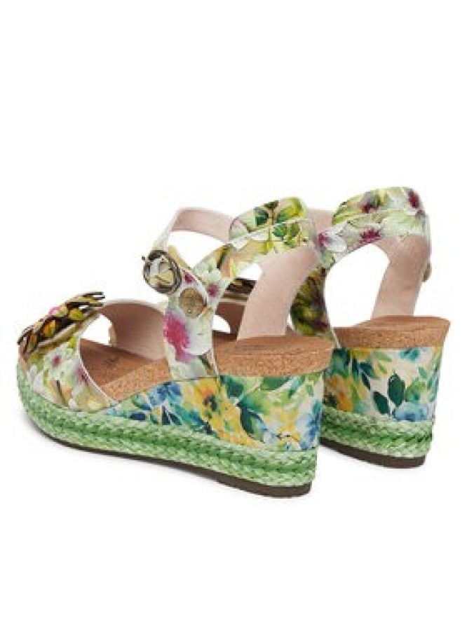 Laura Vita Sandały Facyo 75 Zielony