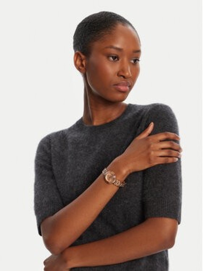 Furla Zegarek Icon Shape WW00033-MT0000-1G000-1-008-20-CN-W Różowe złoto