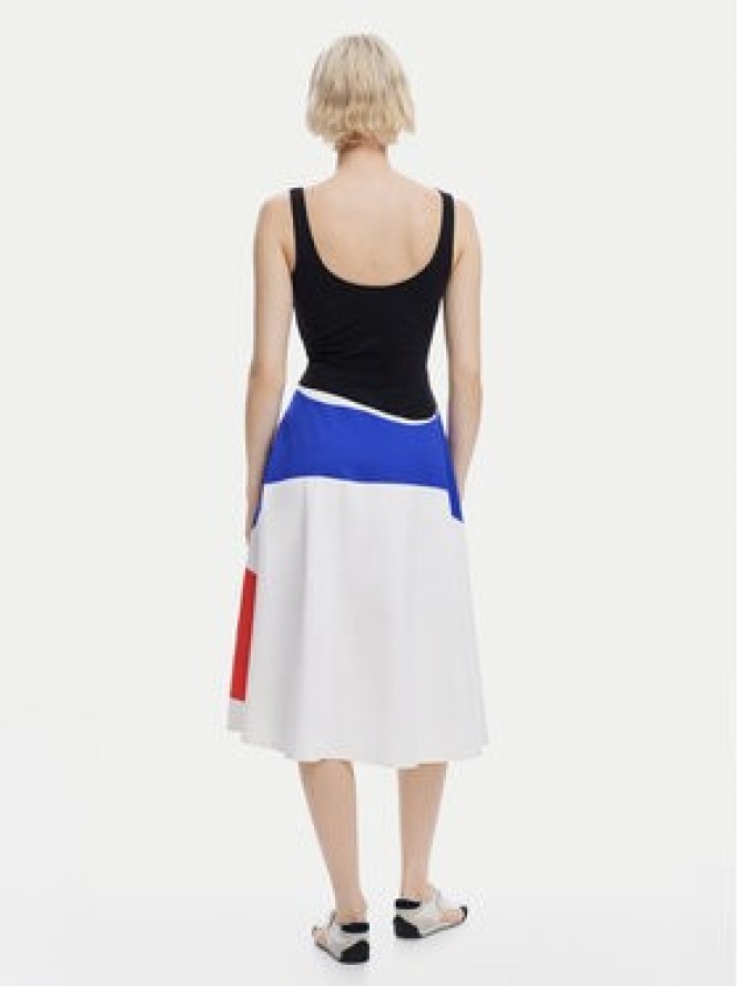 Desigual Sukienka codzienna Ondas 25SWVK41 Kolorowy Regular Fit