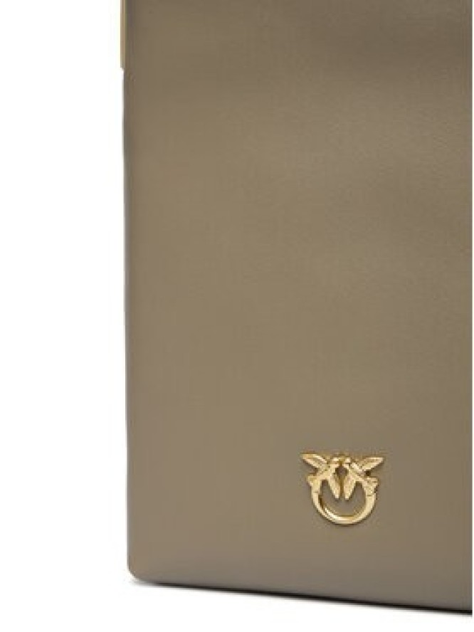 PINKO Torebka Flat Satchel AI 25-26 PCPL 105352 A0QO Szary