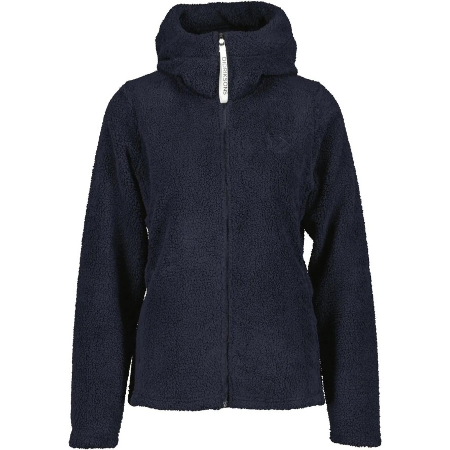 Damska bluza z kapturem full zip Didriksons Anniken