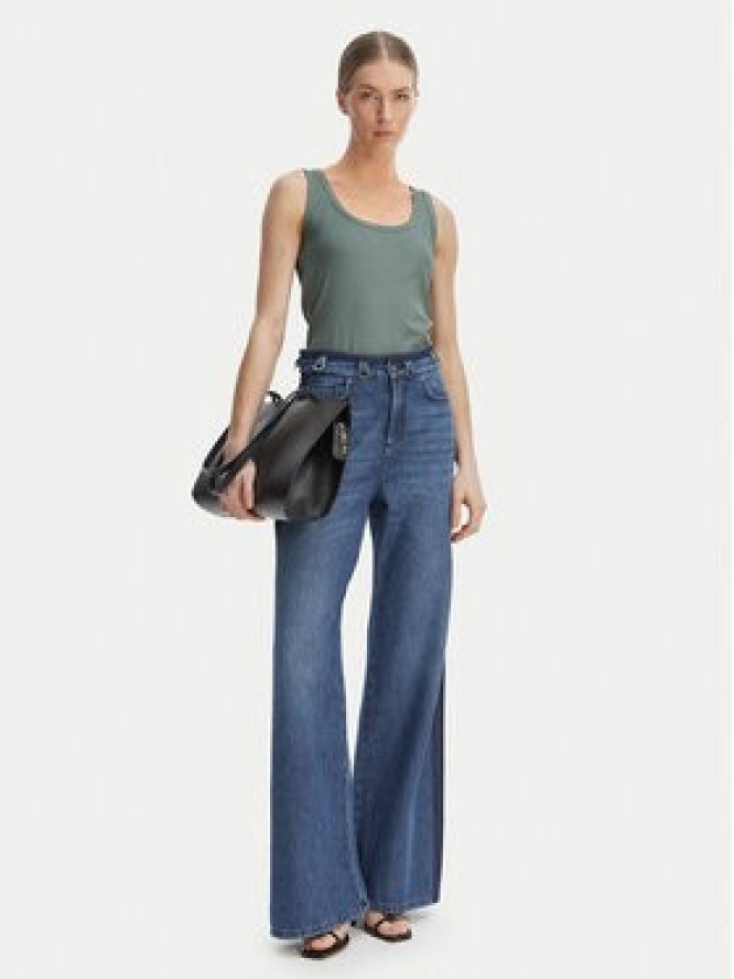 Marella Jeansy 2613181064 Niebieski Wide Leg