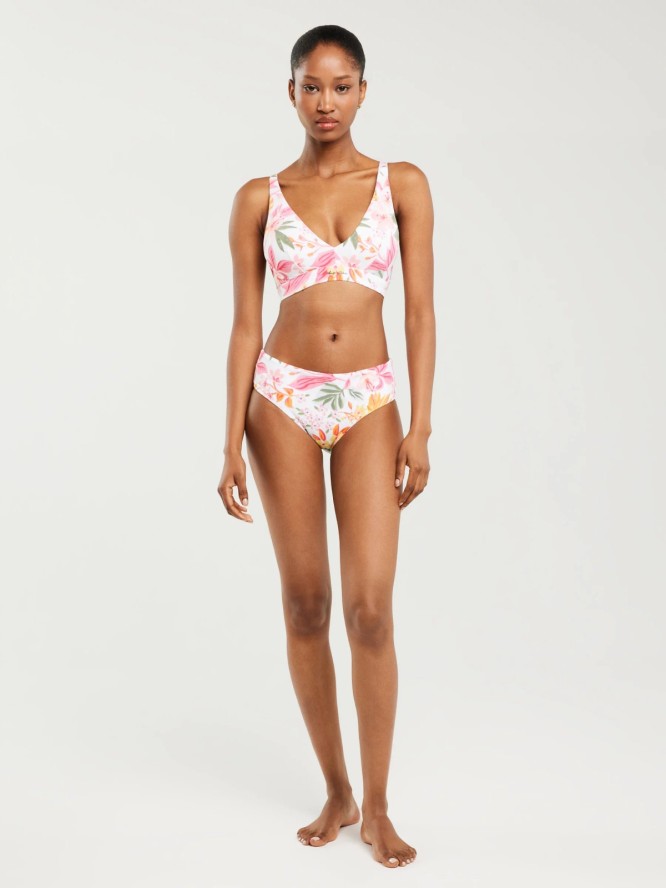 Dół od kostiumu kąpielowego z motywem kwiatowym Morrasa 000