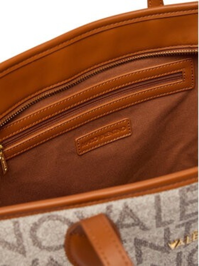 Valentino Torebka Logo VBSA1F02 Beżowy