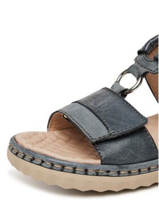 Rieker Klapki 60428-14 Niebieski