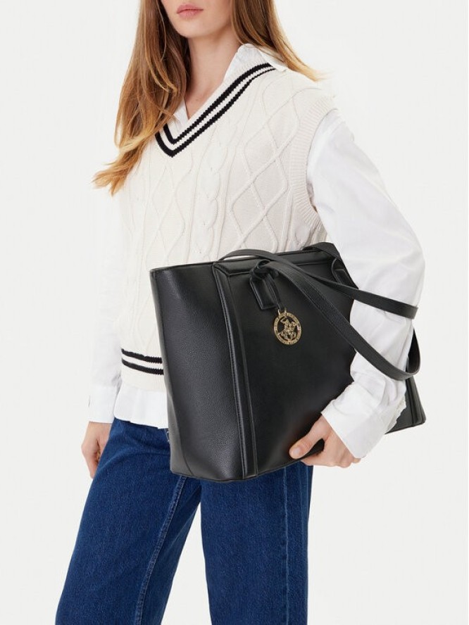 Beverly Hills Polo Club Torebka C-BHPC-L-007-08 Czarny