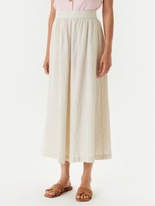 United Colors Of Benetton Spódnica trapezowa 4AGHD004L Beżowy Regular Fit