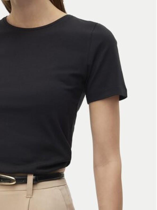 Vero Moda T-Shirt Lulu 10323755 Czarny Regular Fit