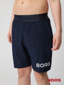 bjorn_borg BORG SHORTS — poliester z recyklingu, JUNIOR NIGHT SKY