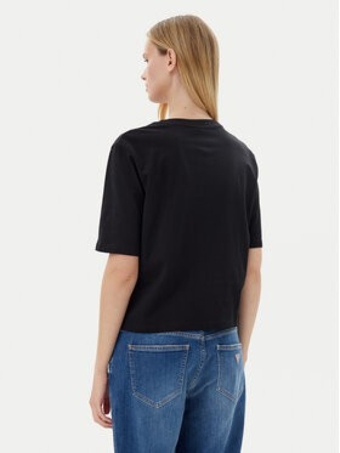 Guess T-Shirt V4BI21 I3Z14 Czarny Relaxed Fit