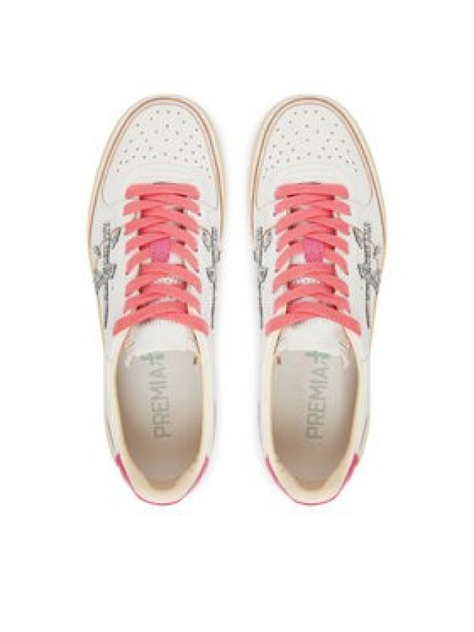 Premiata Sneakersy Clayd Var 8168 Biały