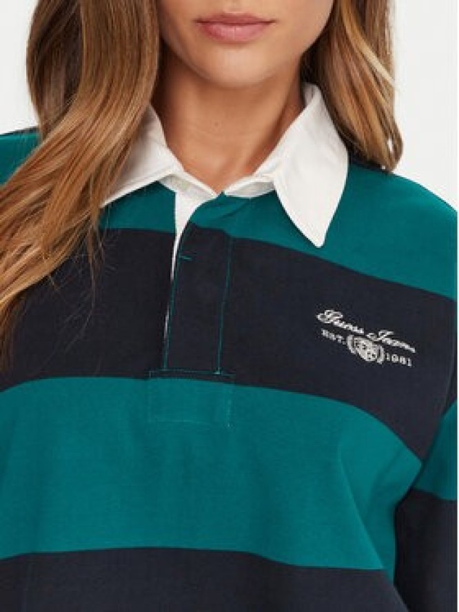 Guess Jeans Polo W5BP06 KCPS1 Beżowy Relaxed Fit