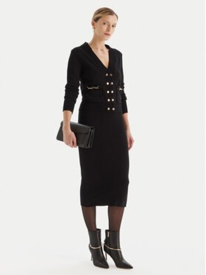 Fracomina Spódnica ołówkowa FR25WG4004K55601 Czarny Slim Fit