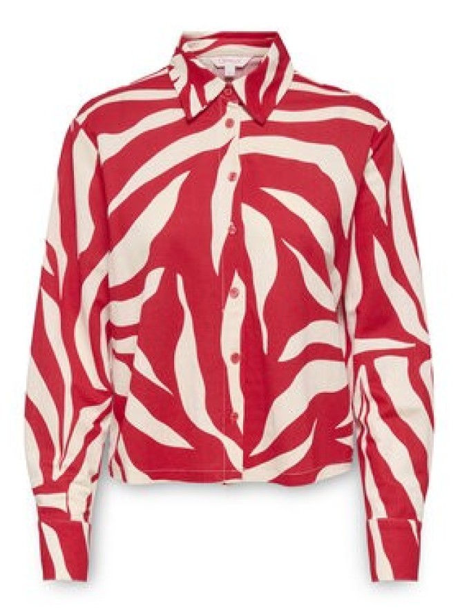 ONLY Koszula Sakura 15366883 Czerwony Regular Fit