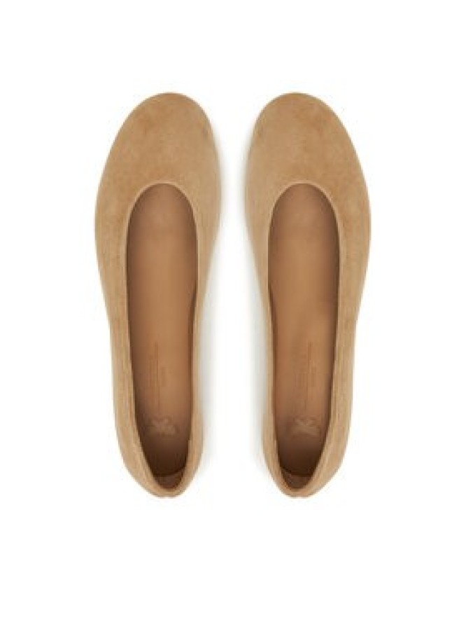 Weekend Max Mara Baleriny Todisuede 2525526074600 Beżowy