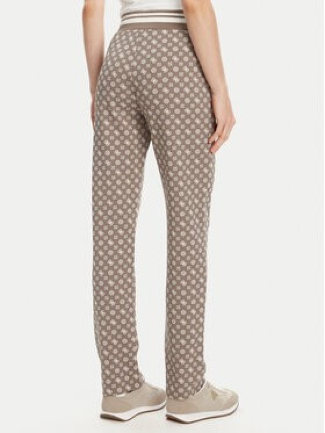 Guess Spodnie dresowe V5YB20 KB212 Brązowy Regular Fit