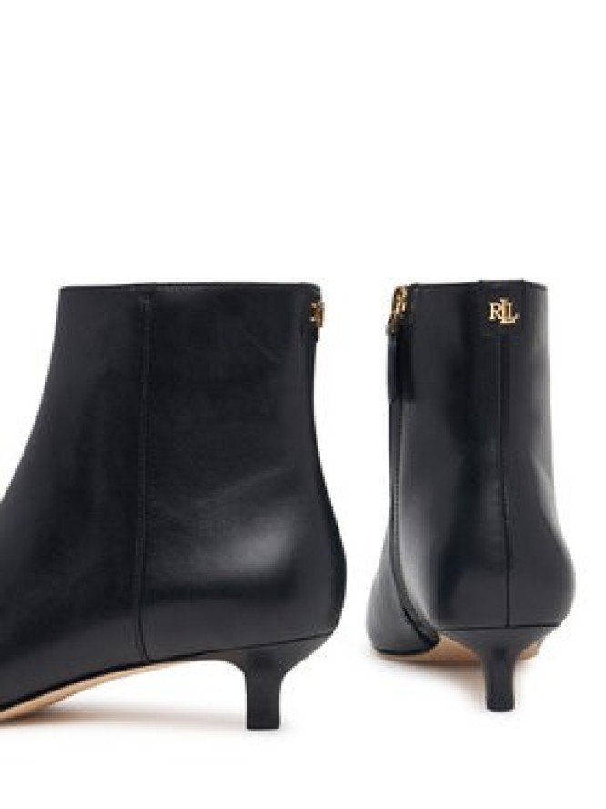 LAUREN RALPH LAUREN Botki Frncsa Bt Hl Bo Bte 802P15721001 Czarny