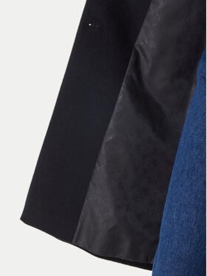 LAUREN RALPH LAUREN Płaszcz wełniany 297P04140001 Czarny Regular Fit