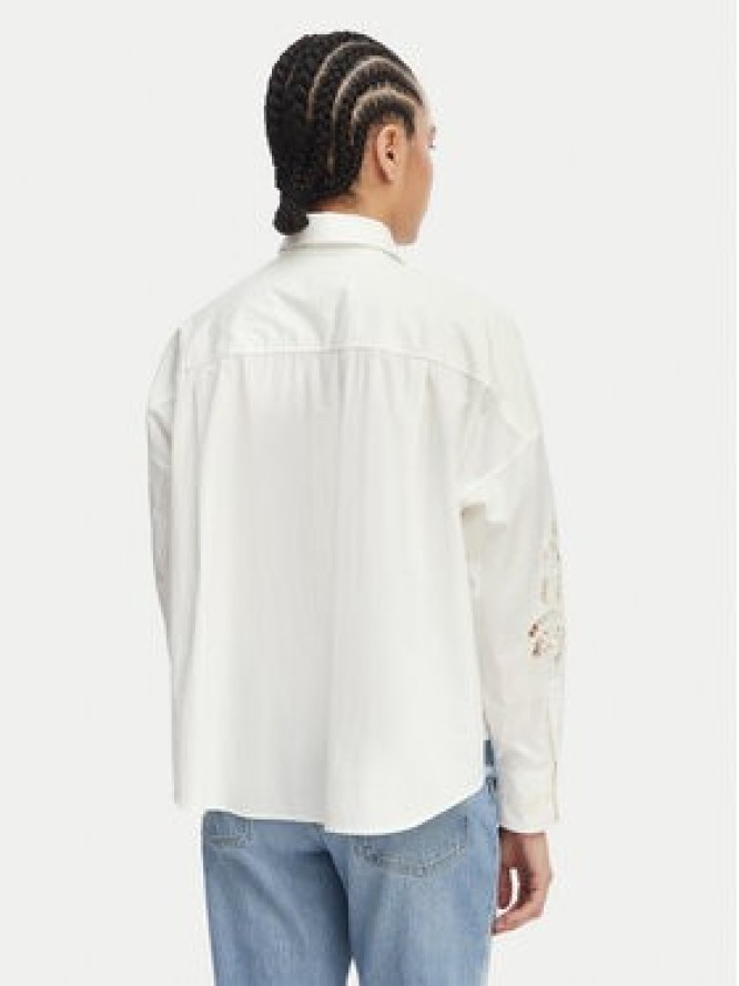 Weekend Max Mara Koszula Fonte 2615111022 Kremowy Relaxed Fit