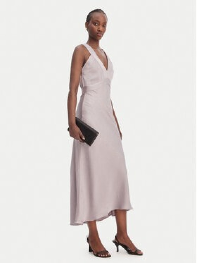 BOSS Sukienka koktajlowa C_Danden 50553582 Fioletowy Regular Fit