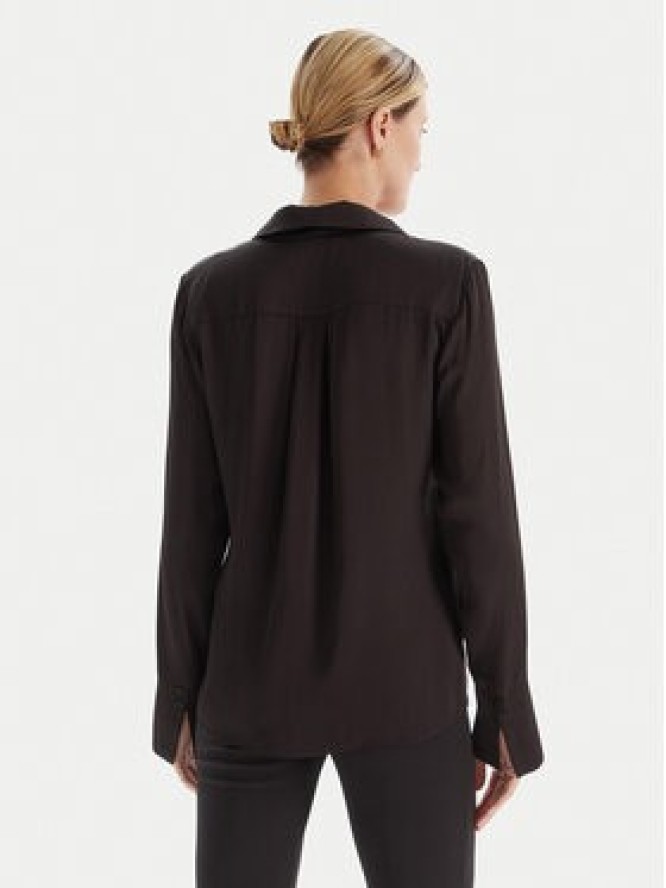 Fracomina Koszula FS25WT6010W65101 Czarny Regular Fit