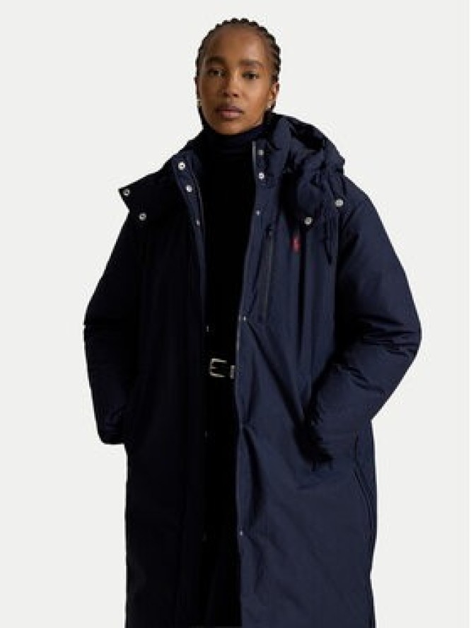 Polo Ralph Lauren Kurtka puchowa 211A97137001 Granatowy Relaxed Fit