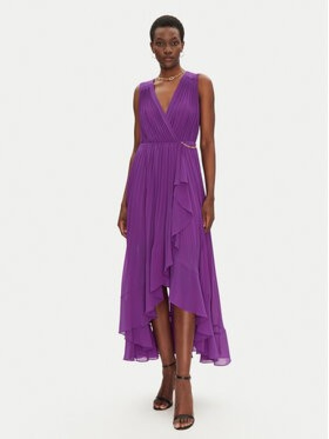 Morgan Sukienka koktajlowa 251-ROSYTA M Fioletowy Regular Fit