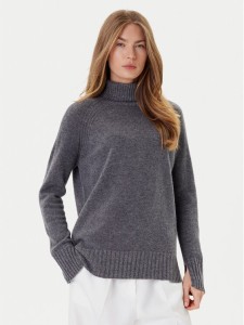 TWINSET Golf 252TP3582 Szary Loose Fit